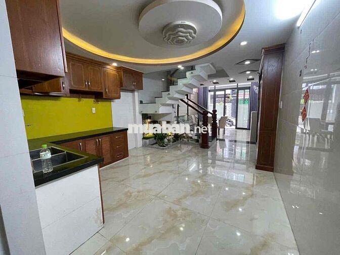 Nhà HXH 1/ Lê Văn Thọ (4x16m) Có Lửng 5PN 17tr