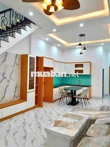 Cho Thuê Nhà Mới 4Phòng Ngủ Sân Ô Tô Gần UBND Phú Lợi