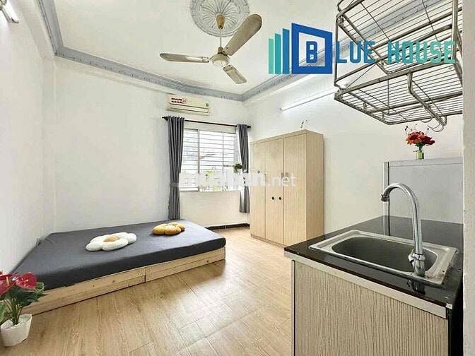 Studio Cửa Sổ Trời - Phòng Rộng Rãi Thoáng Mát - Full Nội Thất