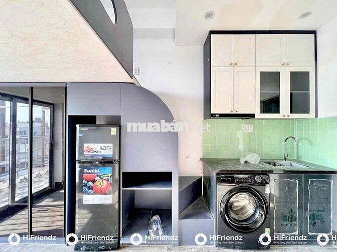 KHAI TRƯƠNG BAN CÔNG DUPLEX FULL NỘI THẤT MỚI XÂY NGAY LÊ VĂN QUỚI