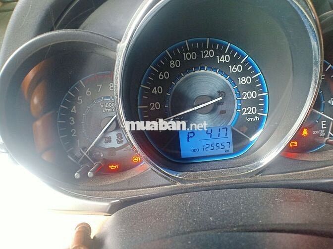 Toyota Vios CVT 2016 Vàng cát 125557 km