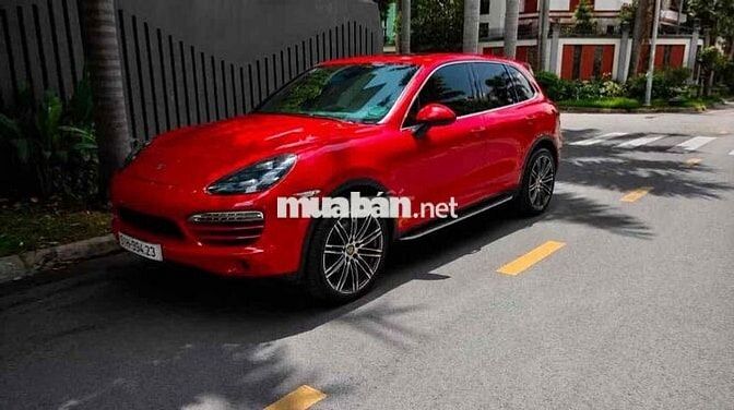 Porsche Cayenne 3.6 V6 2013 Đỏ Cửa sổ trời
