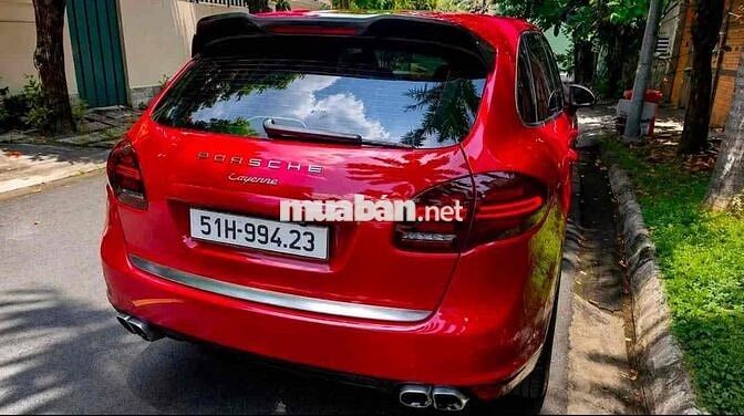 Porsche Cayenne 3.6 V6 2013 Đỏ Cửa sổ trời