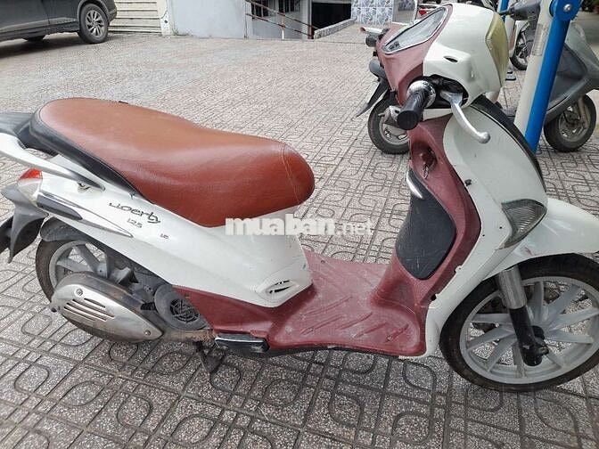 Piaggio Liberty 125 125cc Trắng đỏ