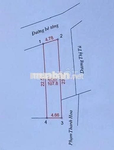 BÁN ĐẤT 108M² – 2 MẶT TIỀN – CỐ THỔ, LƯƠNG SƠN – GIÁP RANH HÀ NỘI