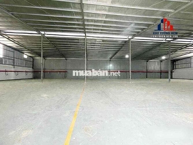 Cho Thuê Xưởng Hóc Môn 1.250m có pccc