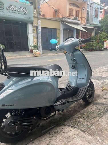 xe nhà đi Vespa Sprint Xanh 9882 km