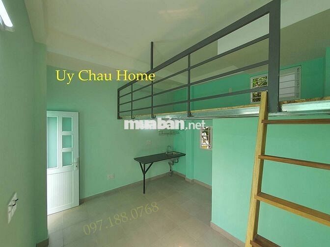 PHÒNG 02 - GÁC LỬNG SÀN GỖ THẬT - TẦNG TRỆT | UY CHÂU HOME