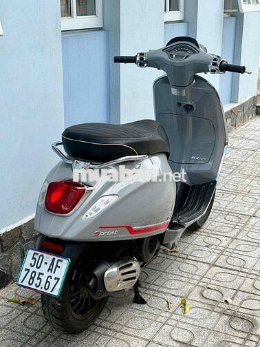 Piaggio Vespa Sprint 2022 Xám xi măng iGet ABS