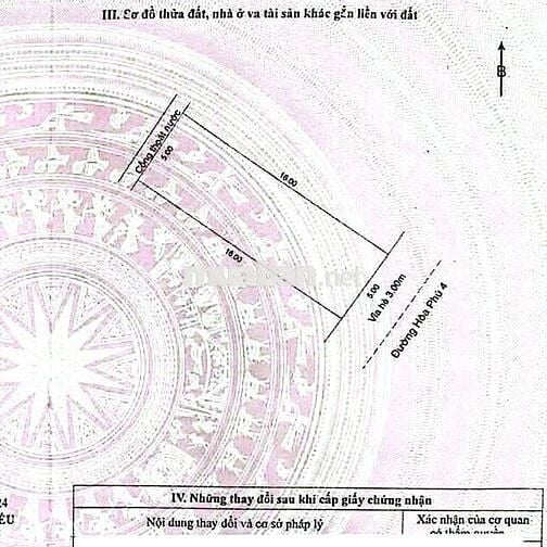 💎BÁN ĐẤT ĐƯỜNG HOÀ PHÚ 4 – VỊ TRÍ ĐẸP – GIÁ TỐT ĐẦU TƯ