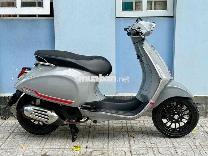 Piaggio Vespa Sprint 2022 Xám xi măng iGet ABS