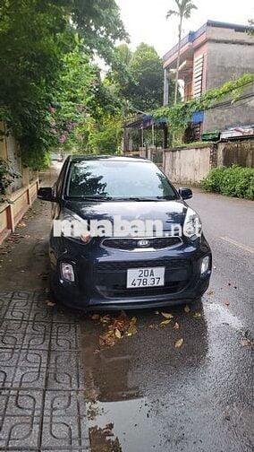 Kia Morning Deluxe AT 2021 Xanh đen Số tự động