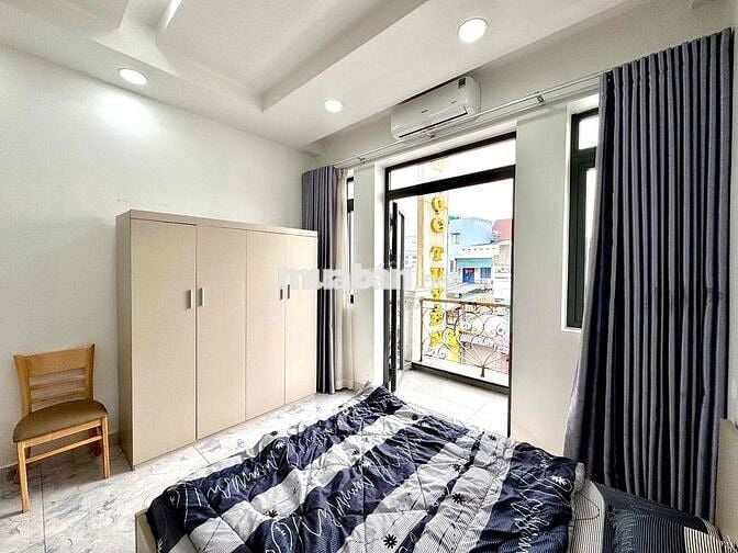 1PN Gần Huflit Ba Gia - Ngã Tư Bảy Hiền Full Nội Thất- Ban Công Thoáng