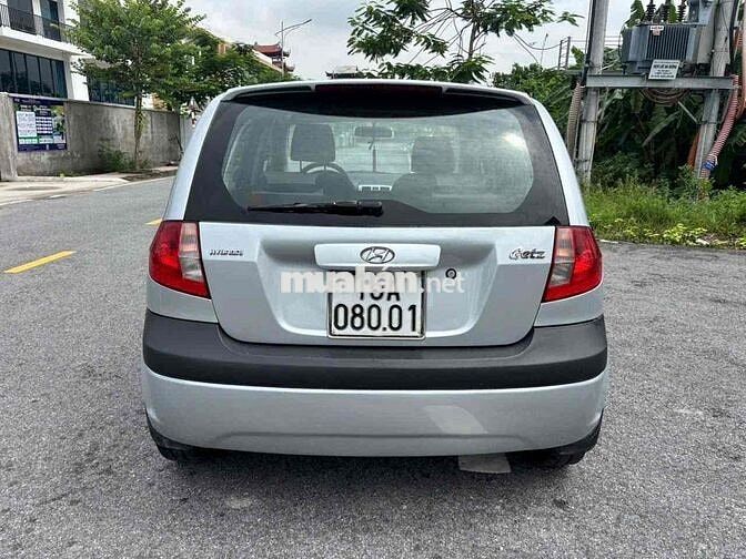 Hyundai Getz 2009 Số sàn Bạc Nhập khẩu