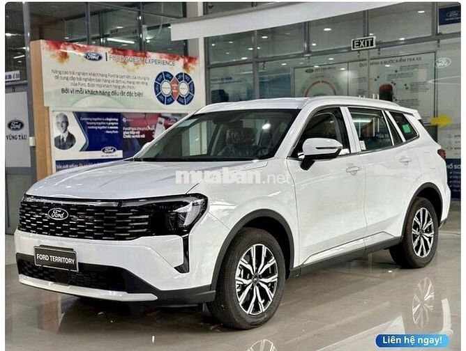 Ford Territory Trắng Mới 100%