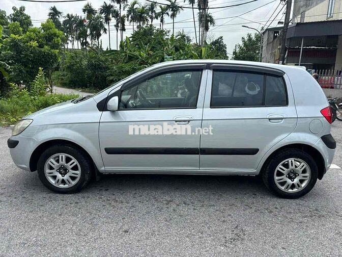 Hyundai Getz 2009 Số sàn Bạc Nhập khẩu