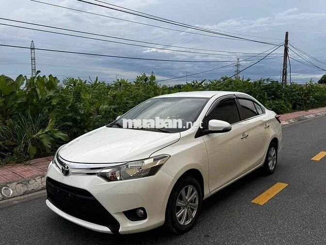 Toyota Vios J 2017 Số sàn Trắng