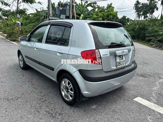Hyundai Getz 2009 Số sàn Bạc Nhập khẩu