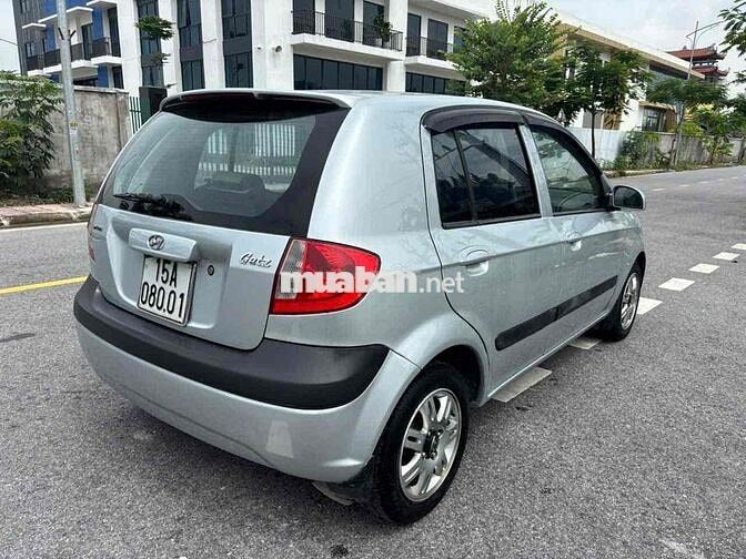 Hyundai Getz 2009 Số sàn Bạc Nhập khẩu