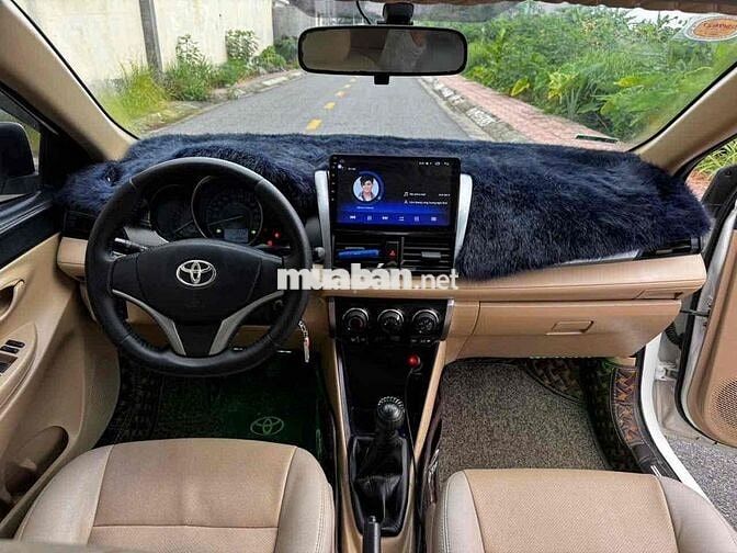 Toyota Vios J 2017 Số sàn Trắng