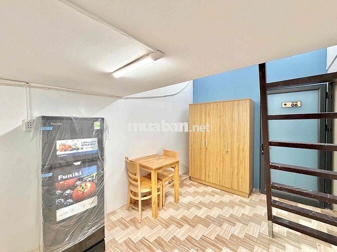Cho Thuê Phòng Gác Mới Xây Đầy Đủ Nội Thất Tiện Đi Đại Học Văn Hiến