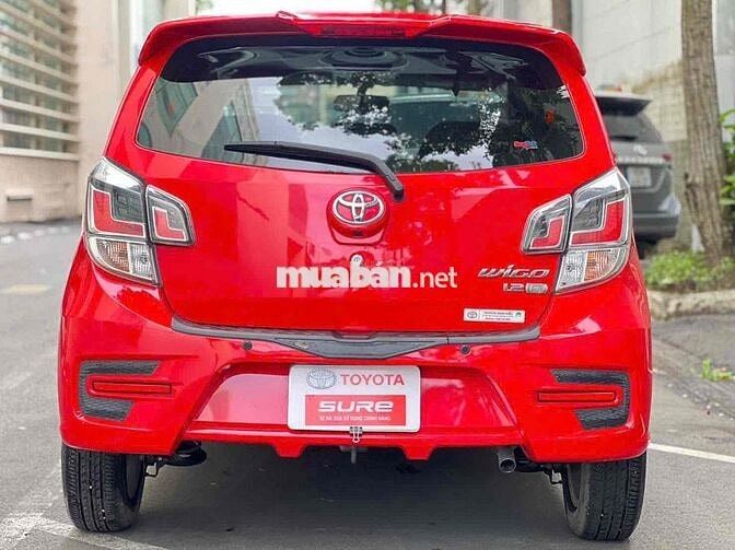 Toyota Wigo 1.2G 2021 Đỏ 20.000 km