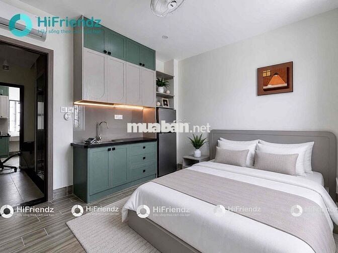 CĂN HỘ MINI ĐẸP GIÁ RẺ MỚI 100% FULL NỘI THẤT CAO CẤP CỬA SỔ TRỜI