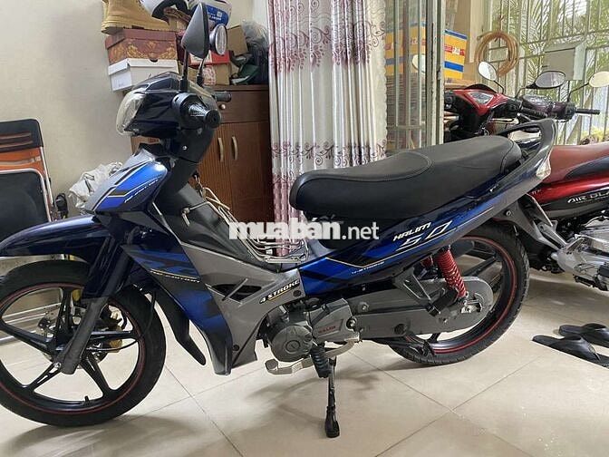 Xe máy Halim 50cc Xanh đen zin HCM