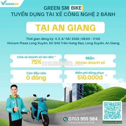 🎉🎉 KHAI TRƯƠNG GREEN SM 2 BÁNH TẠI AN GIANG 🛵💚