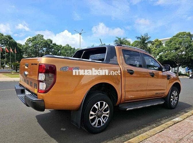 Ford Ranger Wildtrak Bi-Turbo 4x4 2019 Vàng đồng