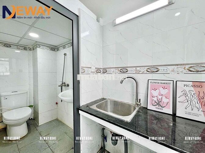 🎀 Phòng Trọ Ban Công Có Sẵn Máy Lạnh - Gần Đại Học Công Thương