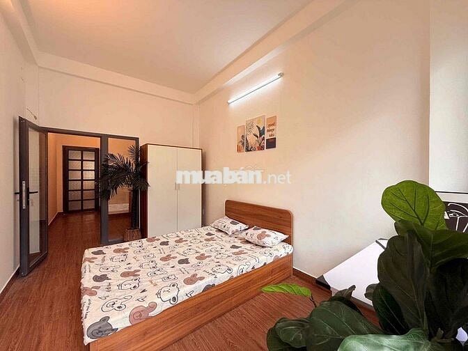1PN + 1PK ban công rộng 40m2 Đi bộ Qua UEH GẦN VẠN HẠNH MALL HUFLIT
