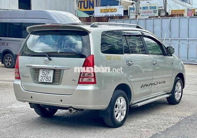 Toyota Innova G 2008 Bạc 170132 km