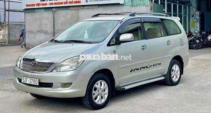 Toyota Innova G 2008 Bạc 170132 km