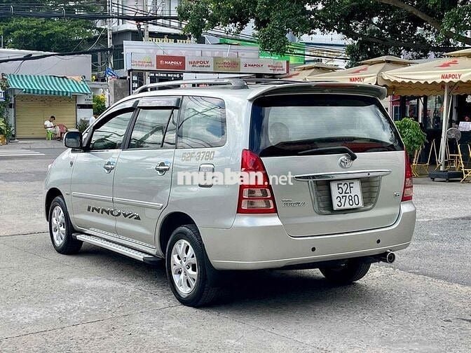 Toyota Innova G 2008 Bạc 170132 km