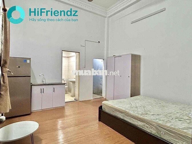 STUDIO FULL NỘI THẤT CỬA SỔ THOÁNG KHU SÂN BAY