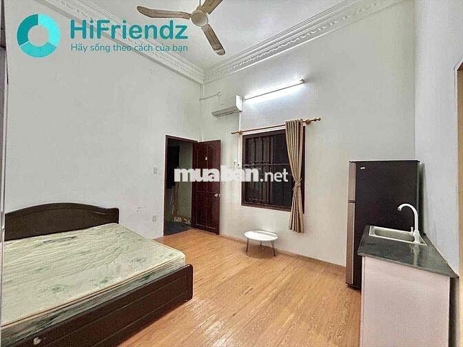 STUDIO FULL NỘI THẤT CỬA SỔ THOÁNG KHU SÂN BAY