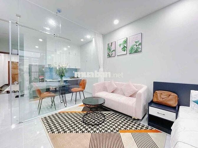 Studio Ngắn Bếp_ Full nội thất ngay Big C Giao với Sư Vạn Hạnh_45m2