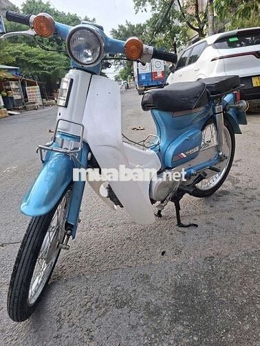 Honda Cub 50cc Xanh Trắng giấy tờ đầy đủ 