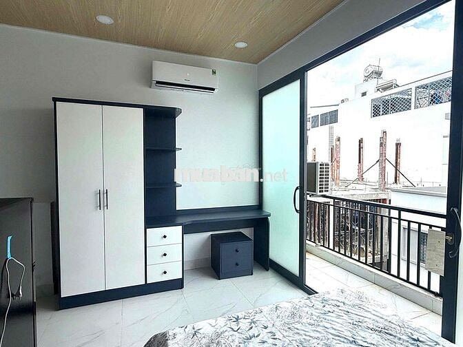 STUDIO SIÊU THOÁNG FULL NỘI THẤT CÓ BANCOL - BANCOL