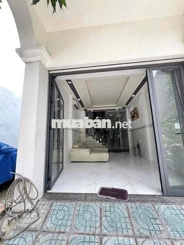 Cho Thuê Nhà Vườn Lài APĐ Q12 DT 250m2 1Trệt 3Lầu 5Pn 6Wc Hẻm 12M