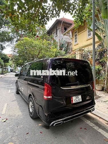Mercedes V220 2015 Máy dầu Đen