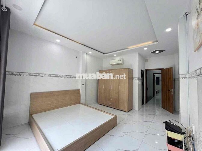 Cho Thuê Nhà Vườn Lài APĐ Q12 DT 250m2 1Trệt 3Lầu 5Pn 6Wc Hẻm 12M
