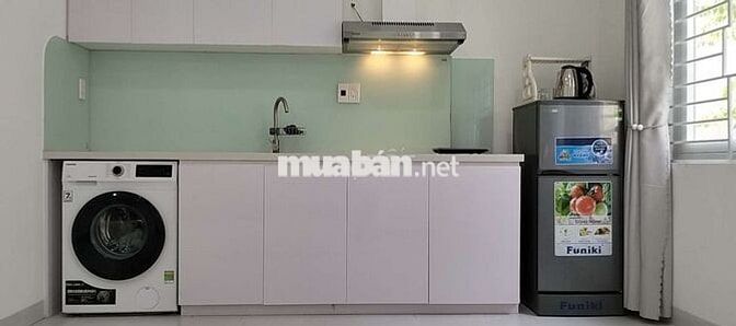 Căn hộ Full Nội Thất, Giặt Phơi Riêng. Nhiều cửa sổ