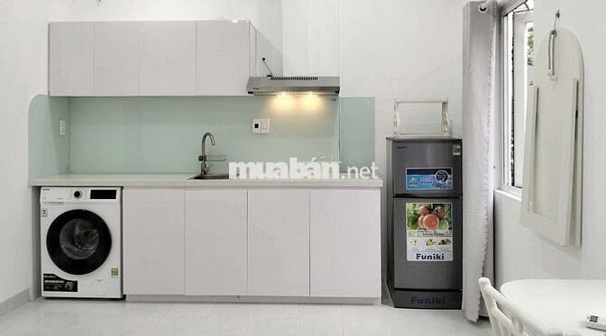 Căn hộ Full Nội Thất, Giặt Phơi Riêng. Nhiều cửa sổ