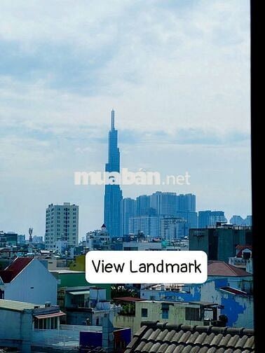 SIÊU PHẨM 2PN NGAY BẾN XE MIỀN ĐÔNG CŨ VIEW LANDMART - FULL NT- CỬA SỔ