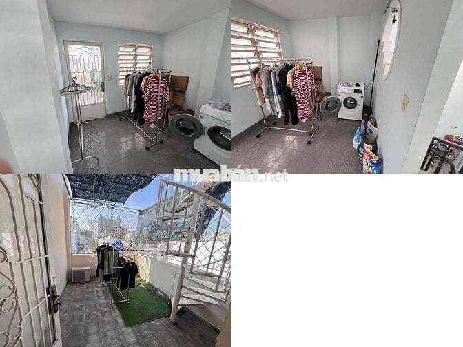 phòng 25m2 ban công tầng 1 ở 345 trần hưng đạo q1