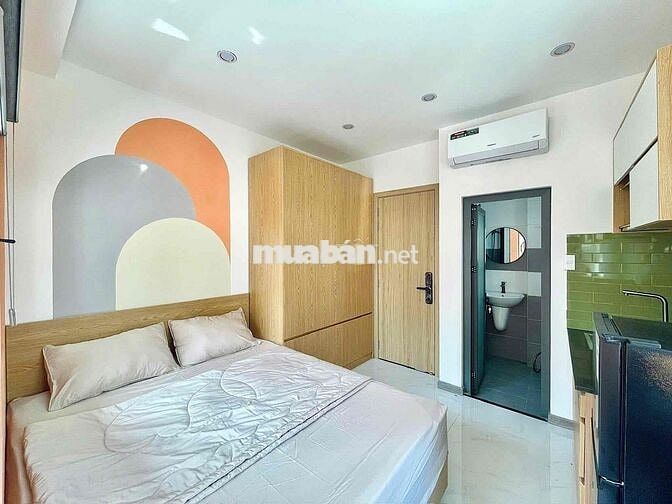 TRỐNG LẠI CĂN STUDIO FULL NỘI THẤT MỚI 100%🌺TÔ KÝ🌺