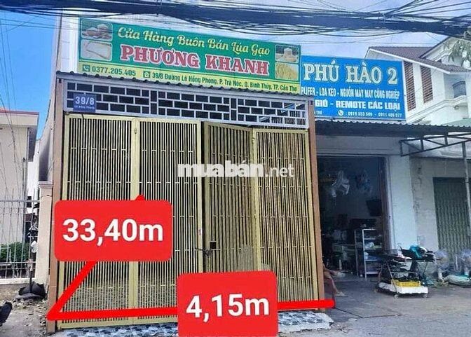 Chính chủ cho thuê nhà mặt tiền Lê Hồng Phong, sàn khoảng 400m2