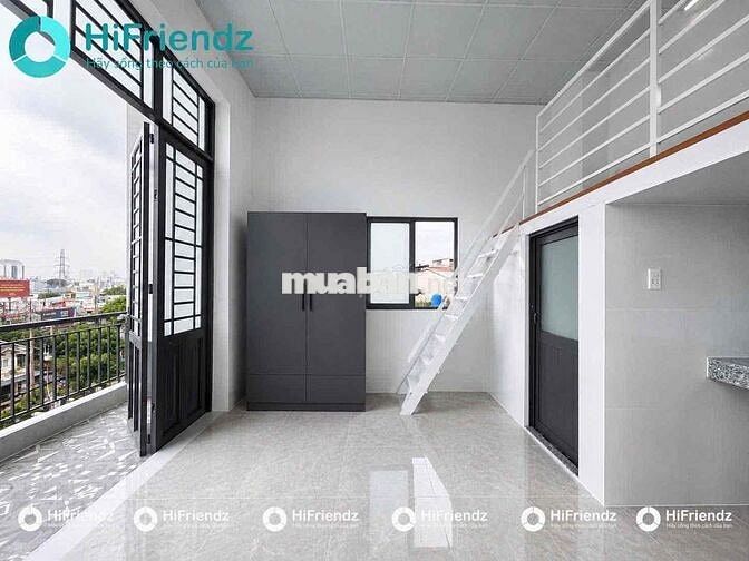 Khai Trương Toà Nhà Mới Xây 100% gác Lững Bancol Cửa sổ Siêu Thoáng
